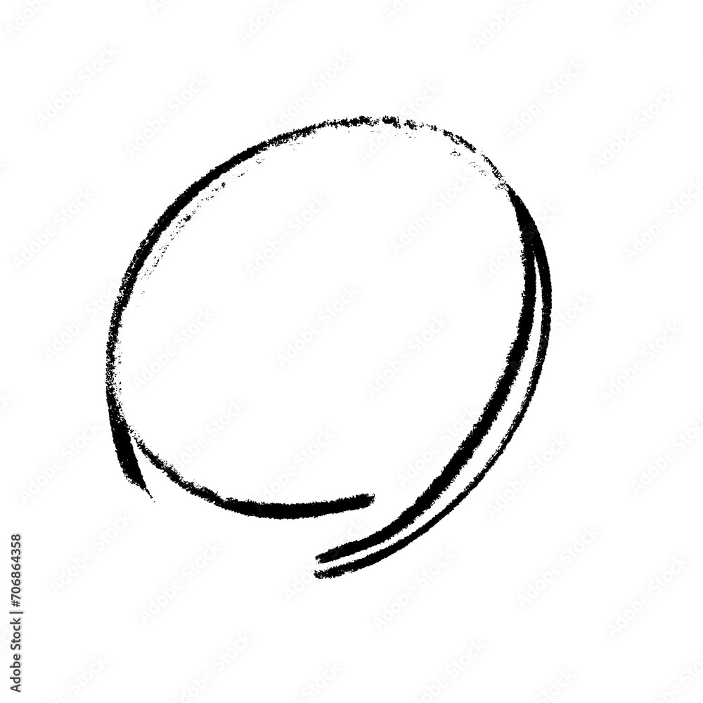 hand drawn illustration of a brush hand drawn illustration of a brush
