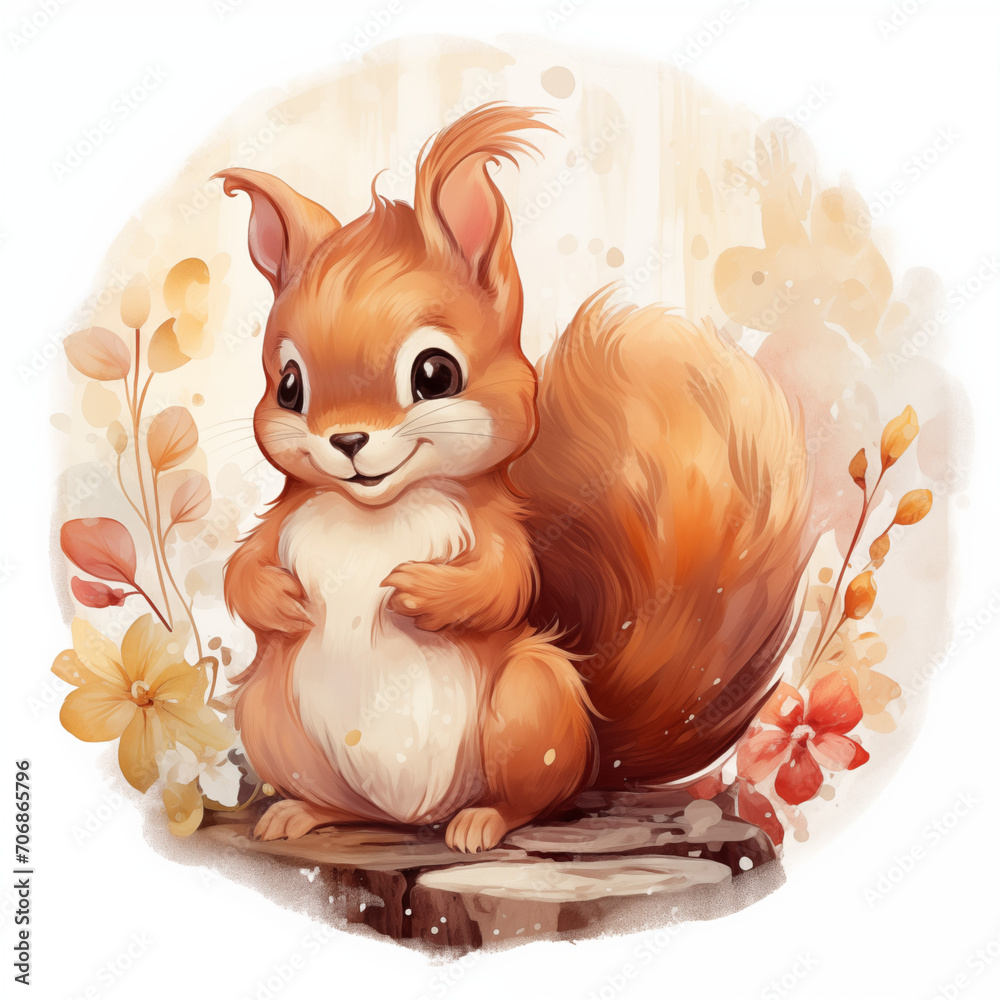 Fototapeta premium 아기사슴