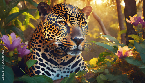 Jaguar Close-up Shot