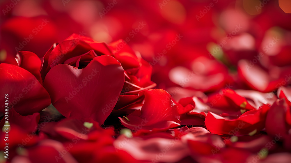 A vibrant red rose petal forms the delicate heart of an outdoor annual plant, symbolizing the enduring beauty of love and nature A vibrant red rose petal forms the delicate heart of an outdoor annual plant, symbolizing the enduring beauty of love and nature