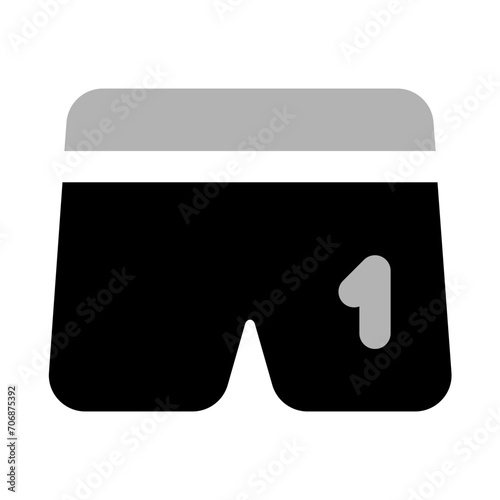 Shorts Duotone Icon