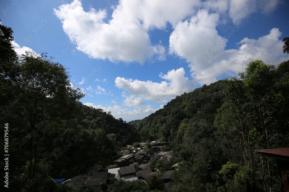 Thailand, Ban mae kampong village on the mountain in chiangmai, Amazing Thailand, Ban mae kampong village on the mountain in chiangmai, Amazing