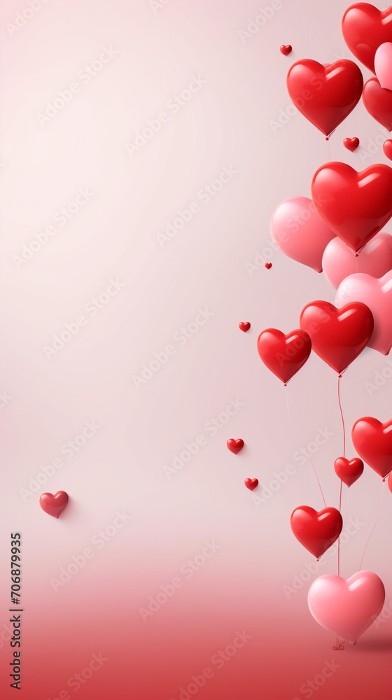 heart on a white background heart on a white background