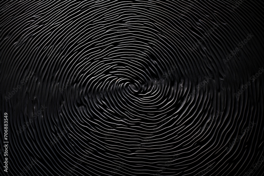 A minimalistic, digital fingerprint symbolizing NFT ownership.