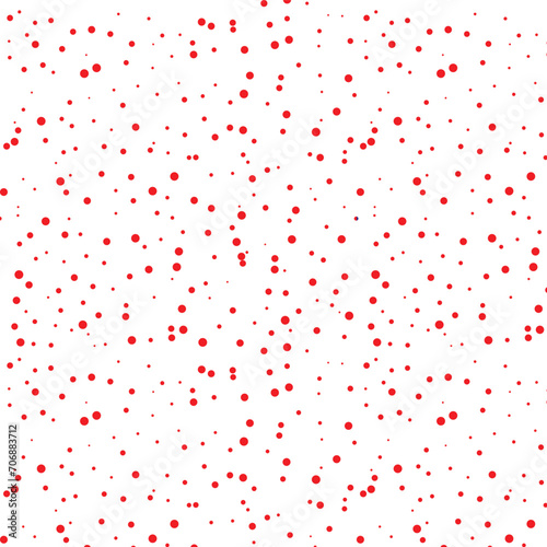 Red small dot and white abstract background