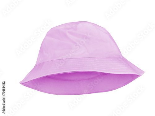 pink bucket hat PNG transparent