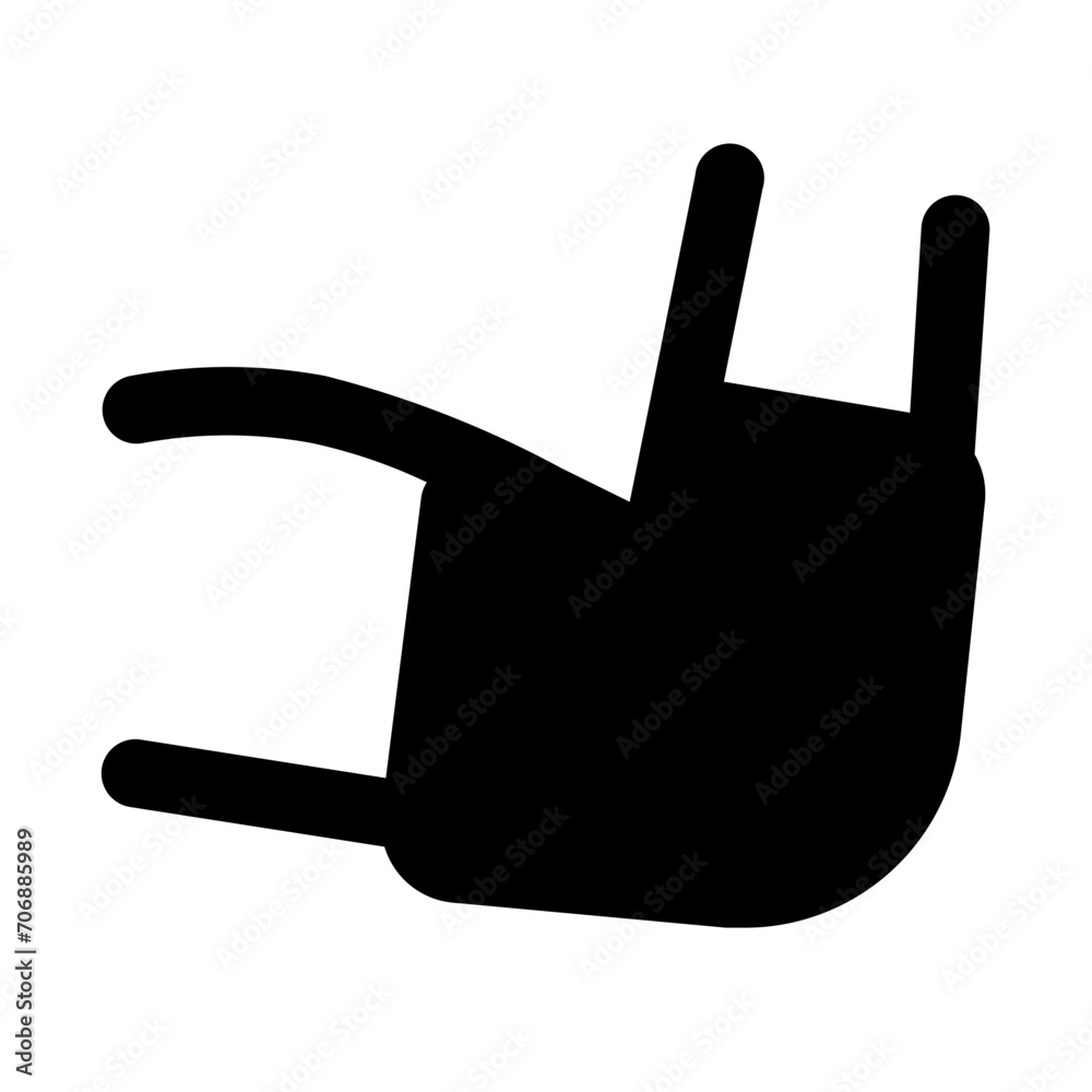 Elbow Pad Duotone Icon Elbow Pad Duotone Icon