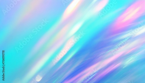 Blurred Abstract Holographic Background