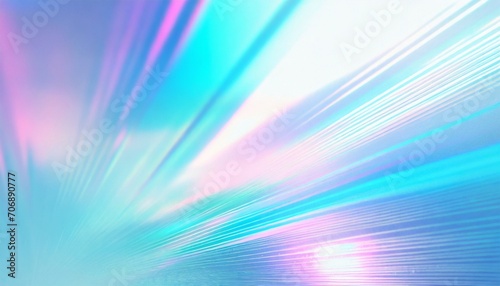 Blurred Abstract Holographic Background