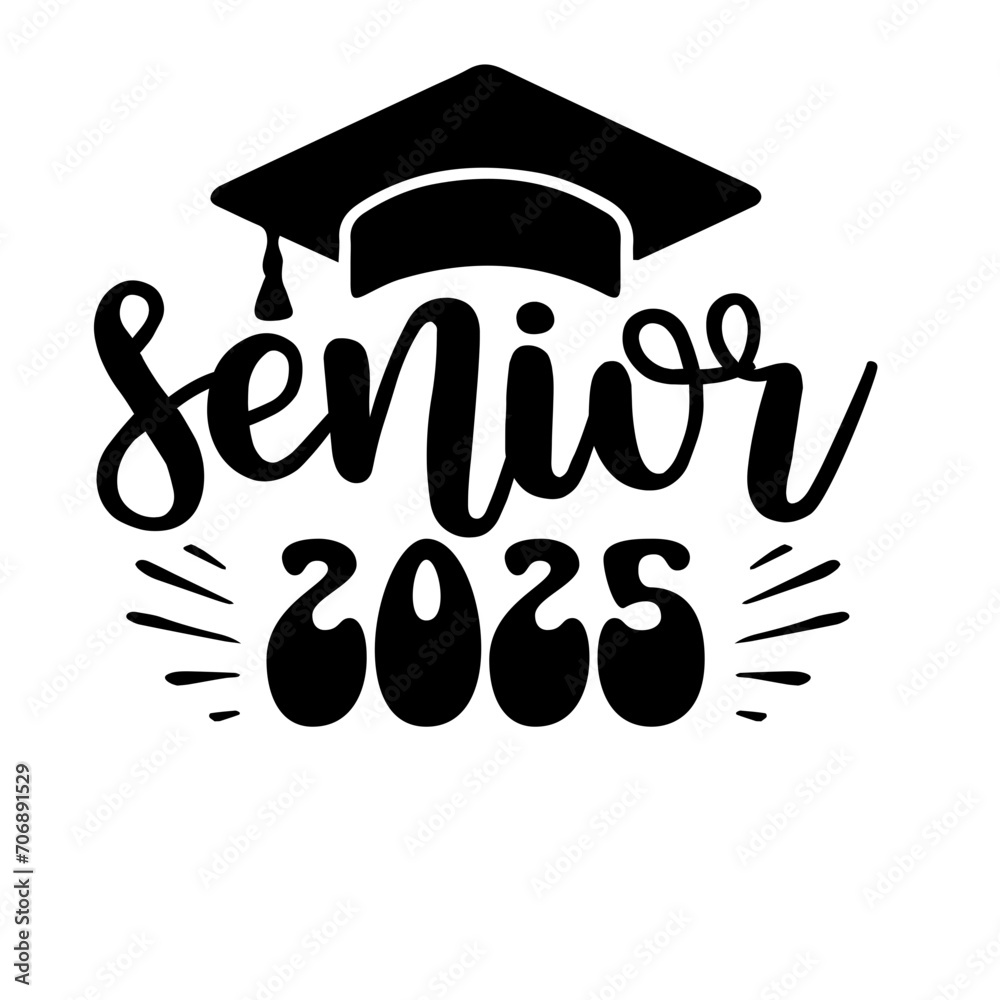 Senior 2025 SVG Bundle, Senior 2025 SVG, Graduation svg Bundle, Senior SVG, Graduation Shirt svg