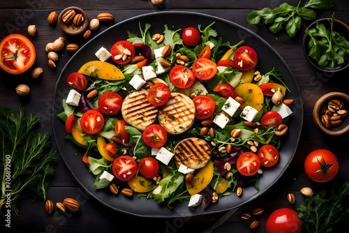 vegetables on a grill