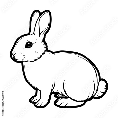 engrave rabbit illustration