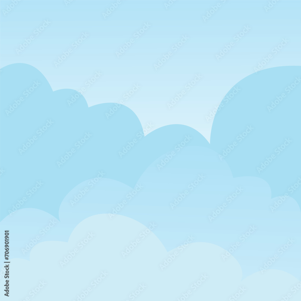 sky and cloud vector background element design template sky and cloud vector background element design template