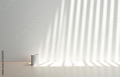 white wall with light in the room