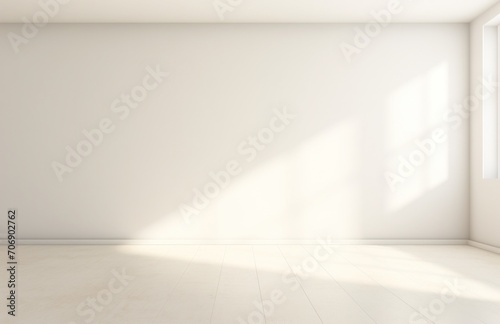 white wall in empty room