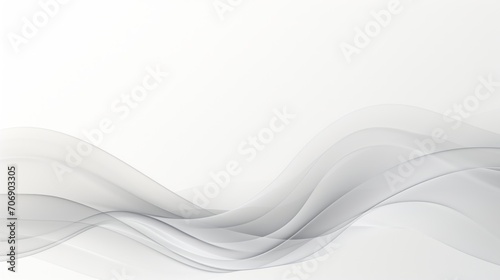 abstract gray wavy background with smooth lines. illustration. Generative AI