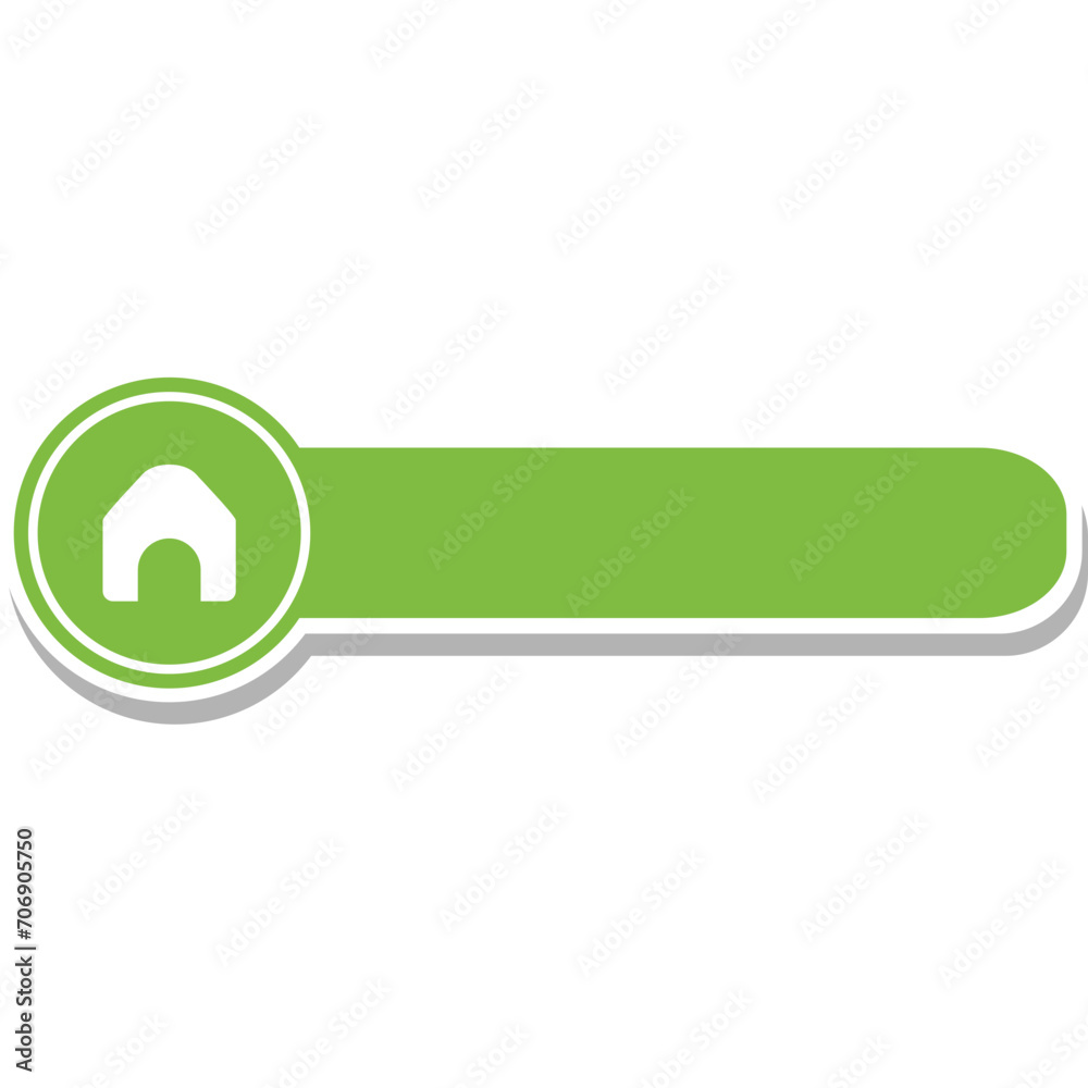 Fototapeta premium UI Click Button