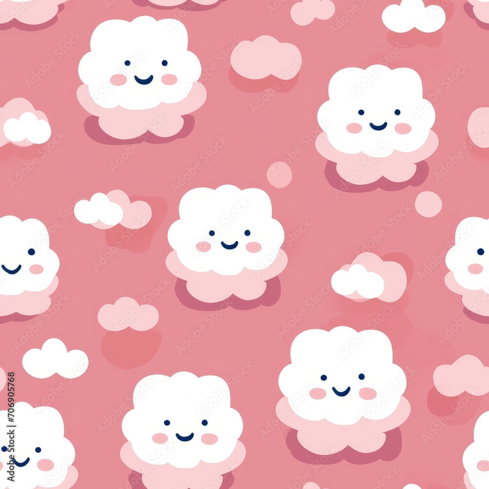 seamless patterns for prints | Puffy Marshmallow Friends 2D Minimal Pattern
seamless patterns for prints | Puffy Marshmallow Friends 2D Minimal Pattern