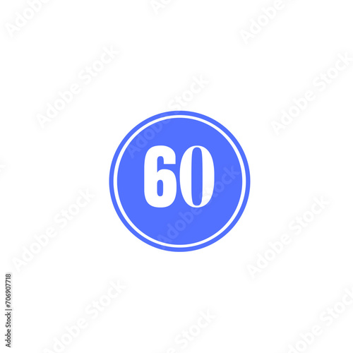 Free Download button with a number - GFXLoad