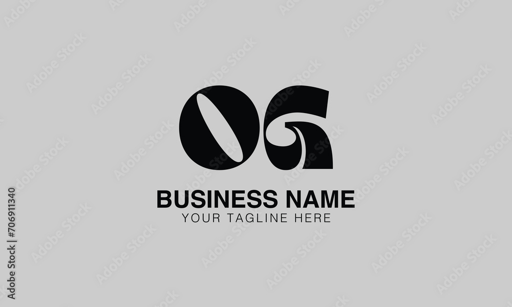 OG o og initial logo | initial based abstract modern minimal creative ...