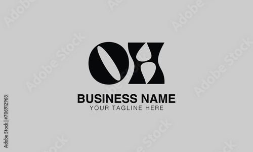 OH o oh initial logo | initial based abstract modern minimal creative logo, vector template image. luxury logotype logo, real estate homie logo. typography logo. initials logo