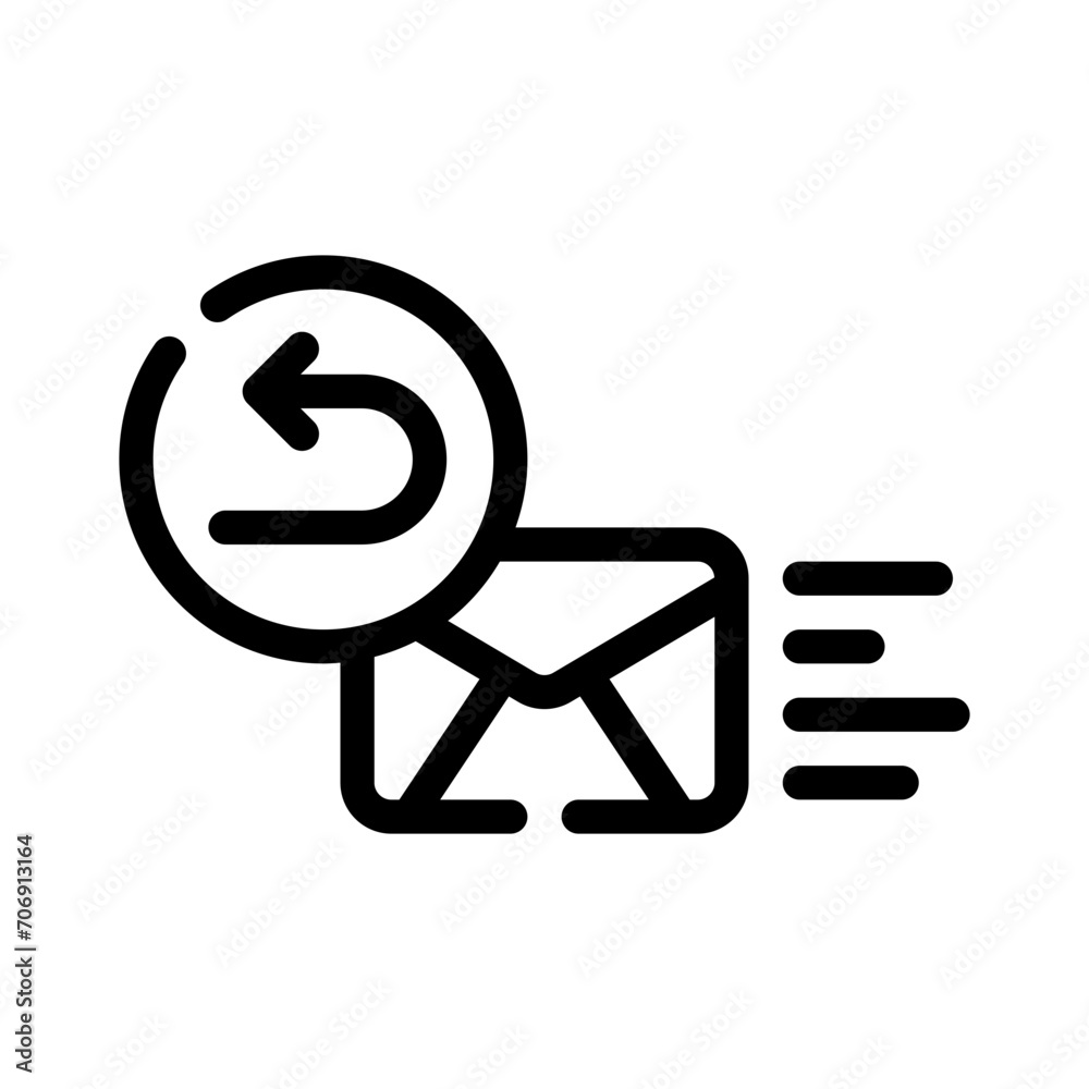email line icon