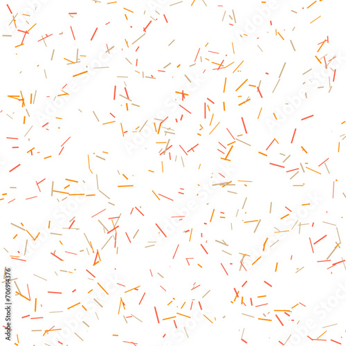 An abstract cut out transparent confetti particle texture design element.