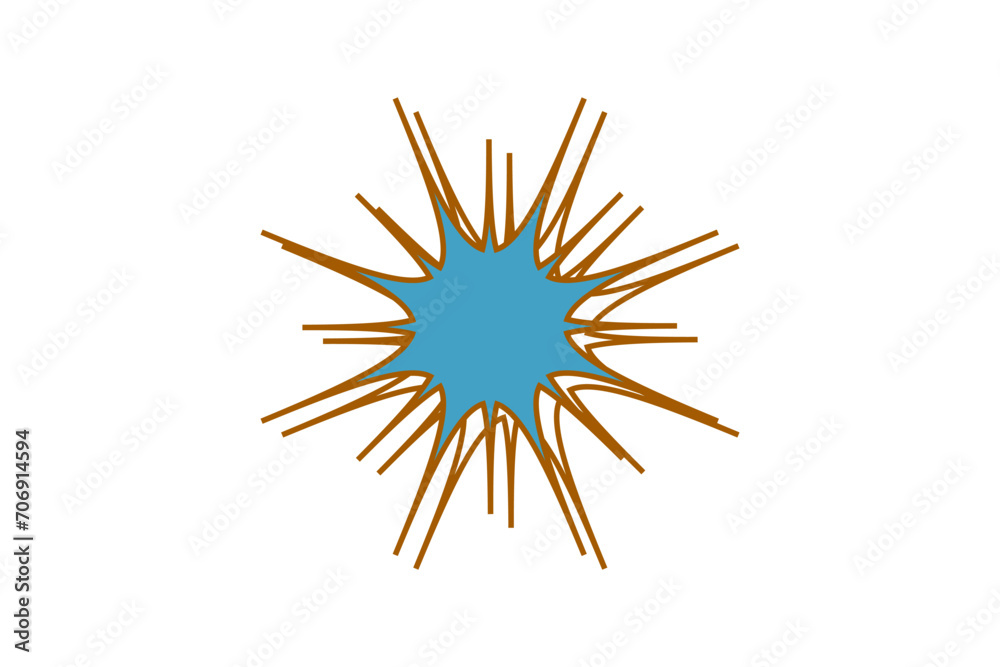 Basic Graphic Decoration Sticker Design Basic Graphic Decoration Sticker Design