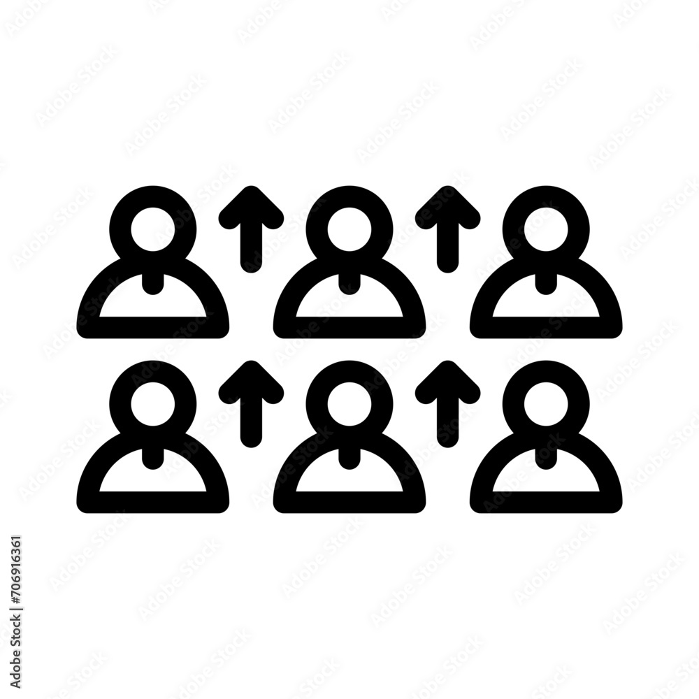 teamwork line icon teamwork line icon