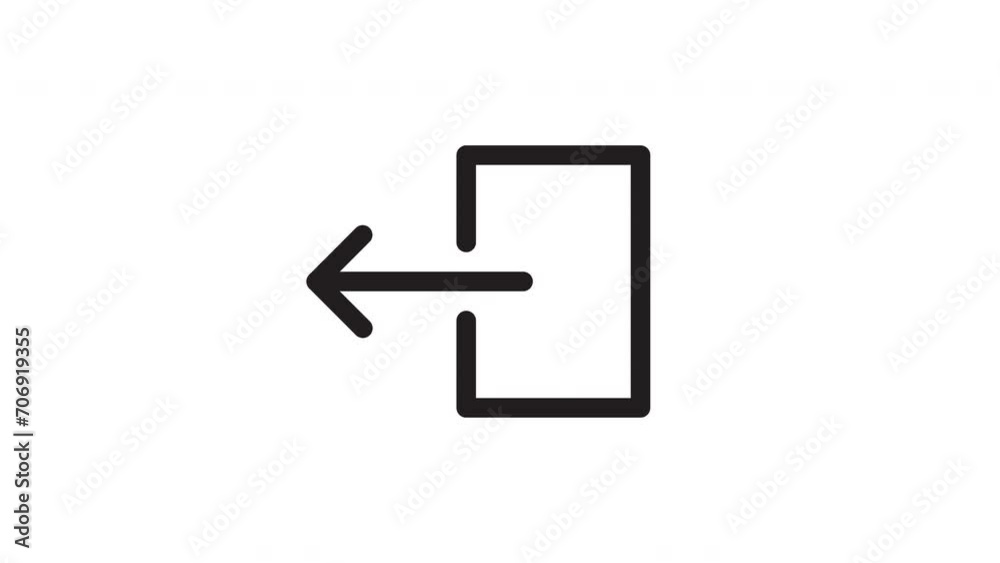 Download icon animation. on a white background. 4K Video Download icon animation. on a white background. 4K Video