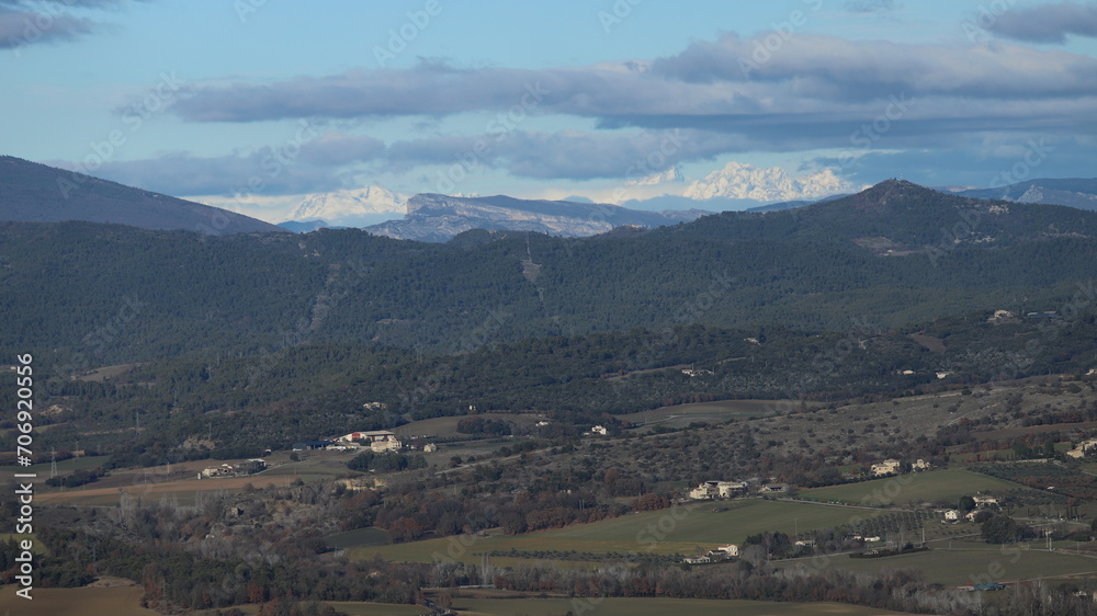vallée de la Durance et Oraison