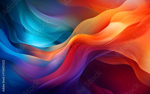 Bright colored wallpapers.