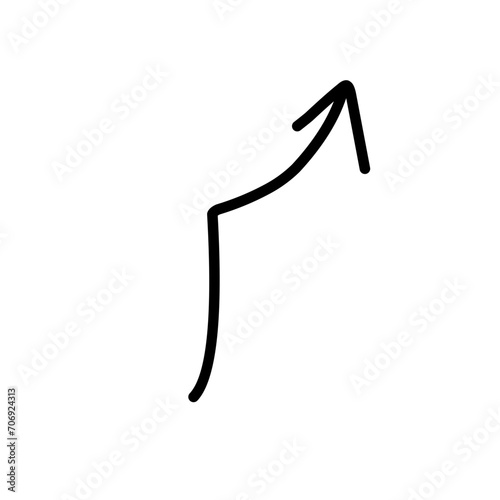 hand drawn arrow