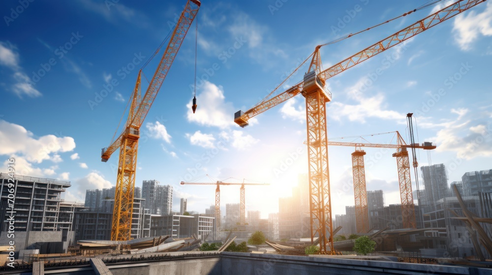 construction site Crane working at construction site Crane construction site Crane working at construction site Crane