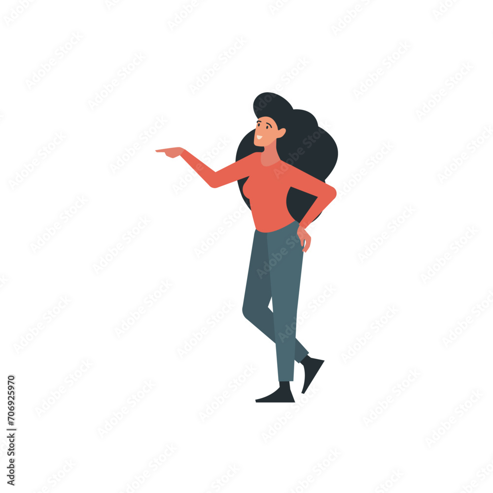 set of poses of people wearing orange clothes cartoon set of poses of people wearing orange clothes cartoon
