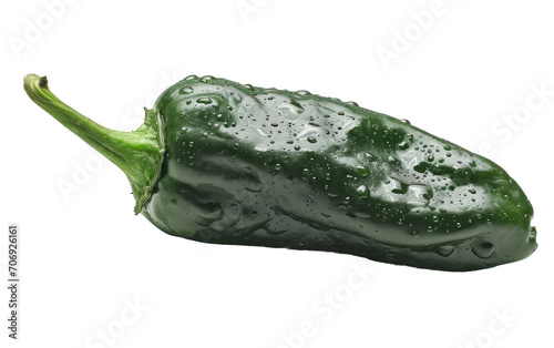 Contemporary Mexican Pepper on a transparent background photo
