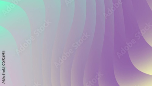 Colorful abstract wave background. Slow, gradient, smoothly multicolor background animation.