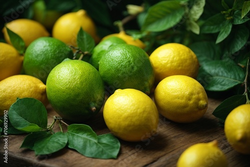 Yellow lemon Green lemon 