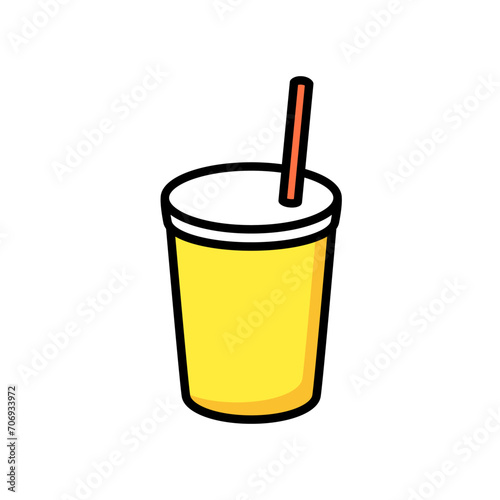 ファストフードの飲み物.