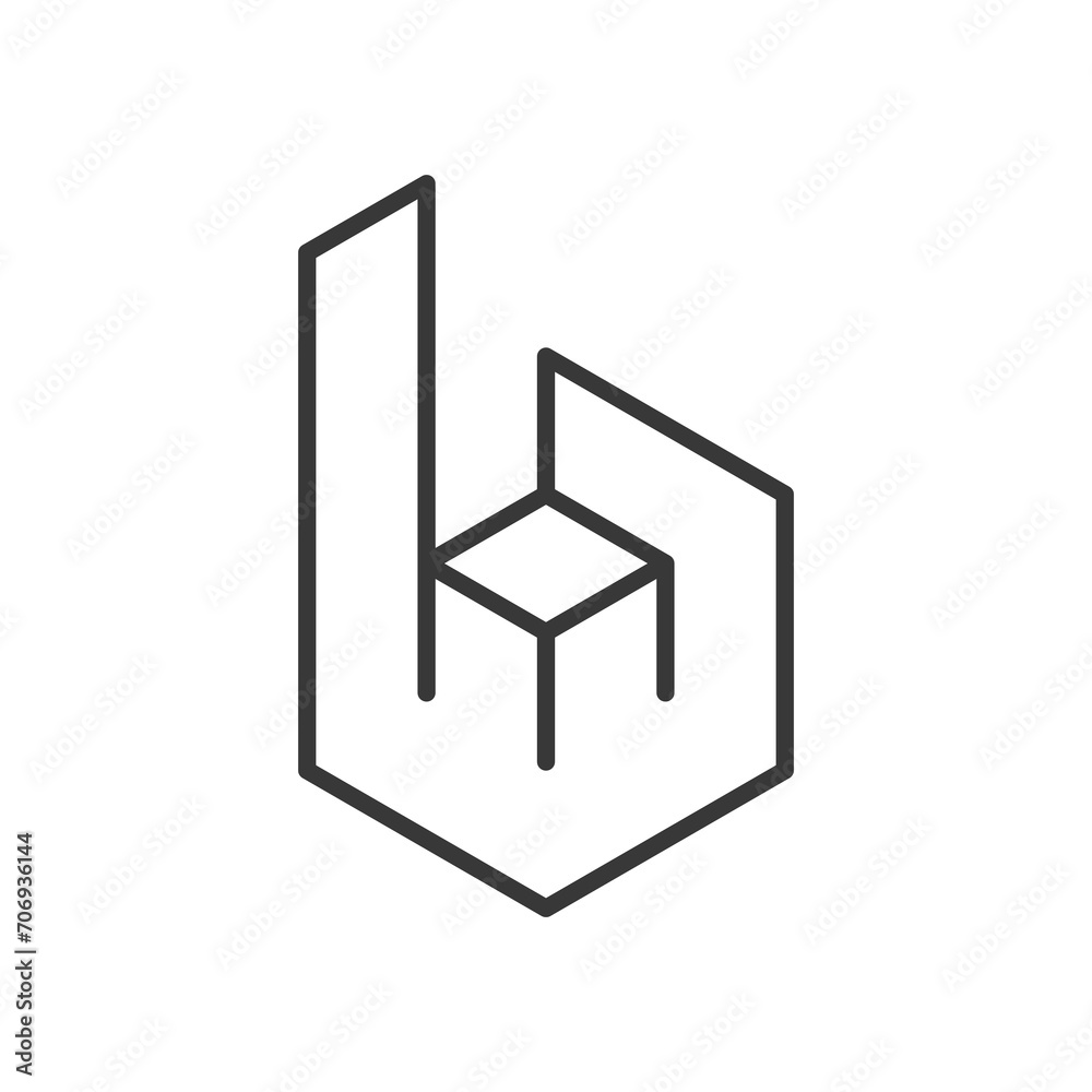 Furniture room icon. Illustration vector Furniture room icon. Illustration vector