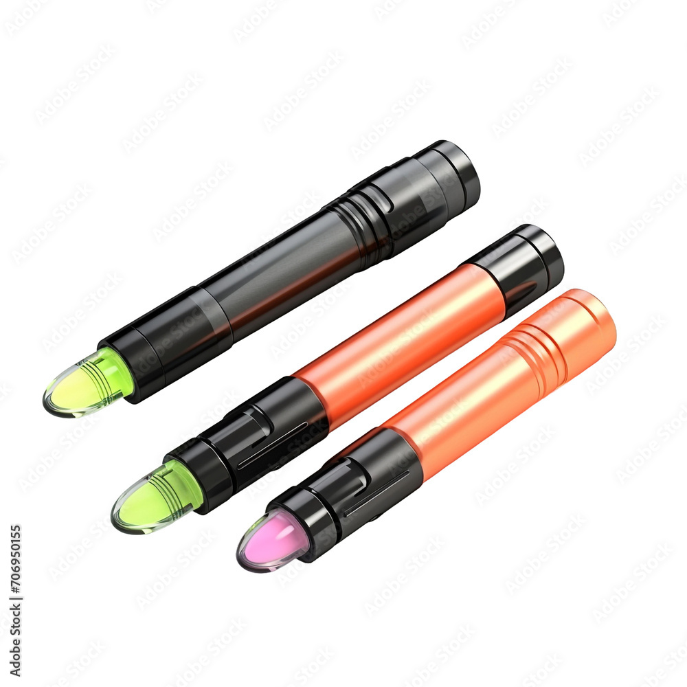 Highlighter isolated on transparent background Highlighter isolated on transparent background
