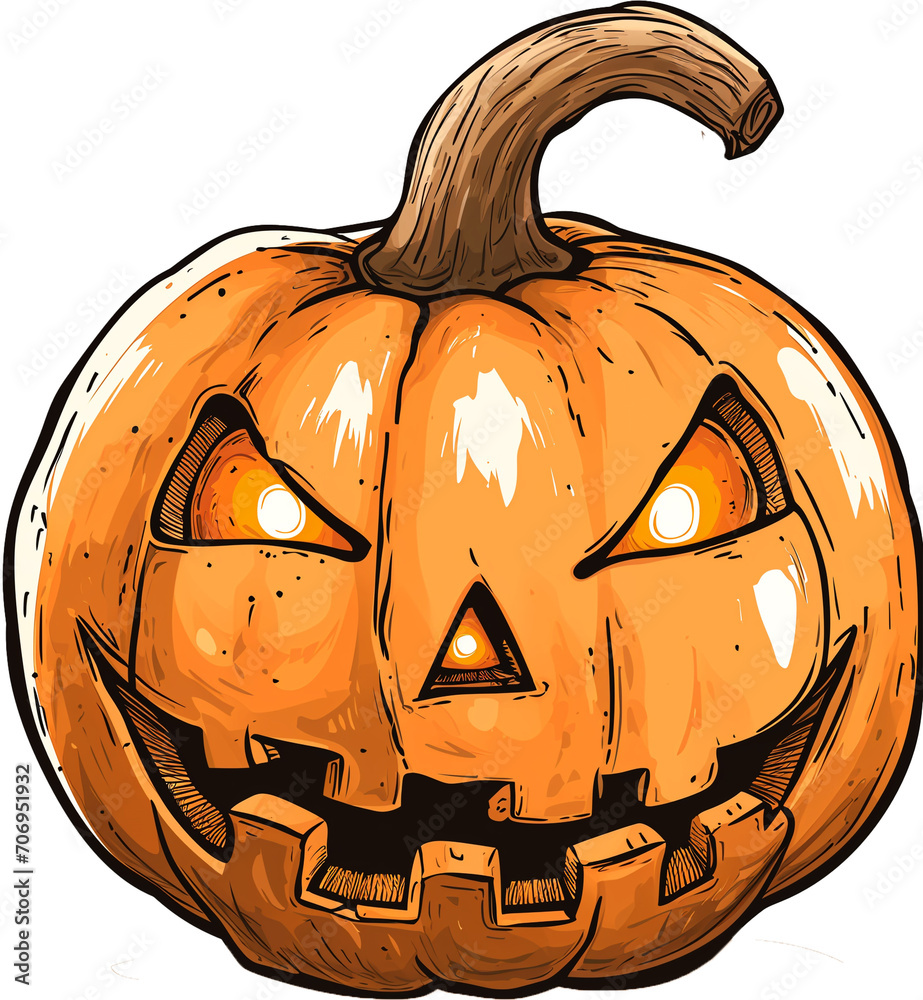 Spooky Splendor: The Halloween Pumpkin