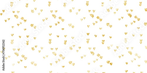 Gold Shining Paint Stain Hand Drawn Illustration brush stroke paint ornament decorate. Gold frame. Wedding invitation border. Geometric abstract. Valentines day, gold heart, love