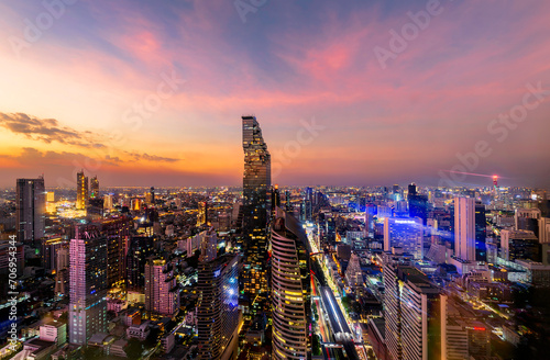 bangkok top view