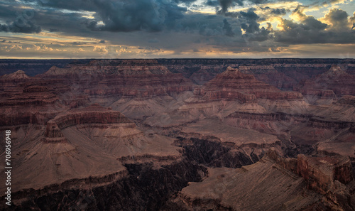 Twilight Skies on the Grand Canyon, Grand Canyon National Park, Arizona