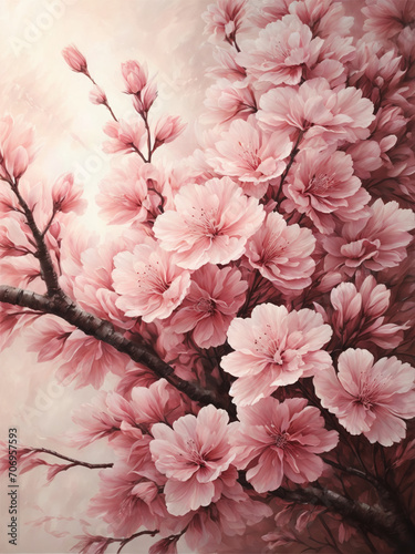 桜の絵 