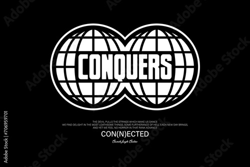 Graphic tee design typography quotes streetwear style templates