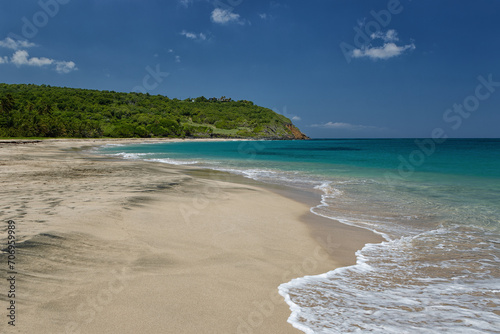 Fototapeta Naklejka Na Ścianę i Meble -  The beach in Grenada the Caribbean