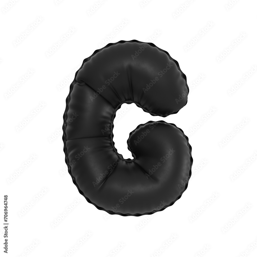 Black Balloon Letter G Black Balloon Letter G