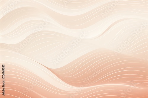Beige repeated soft pastel color vector art line pattern